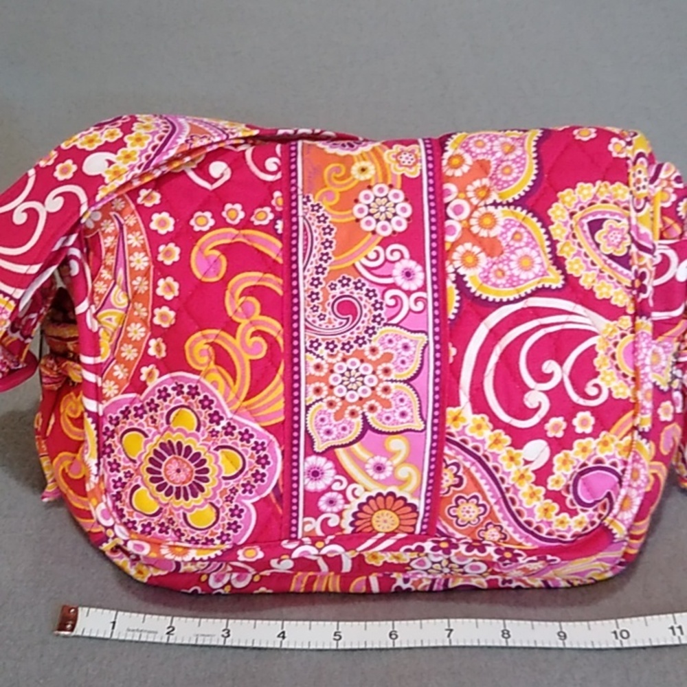 Vera Bradley, Lindsay front flap shoulder bag with adjustable strap